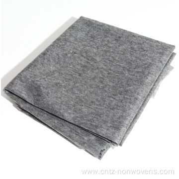 Nylon with polyester material nonwoven fusible interlinings